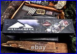CFK HILL & CREEK Handmade D2 Custom Hunting Skinner Sport Knife Set HC-15H