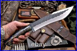 CFK Handmade DC53 Custom PINE CONE CORELON Large Hunting Camping Sport Knife