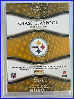 CHASE CLAYPOOLBig Football Card CollectionMosaic Select Graffiti Autos Prizm