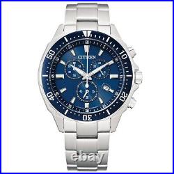 CITIZEN Citizen Collection Eco-Drive VO10-6772F Blue Men's Watch New in Box