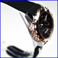 Capri Watch Race Collection Art. 5214 46mm Miyota Stainless Gold Plated Steel