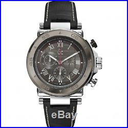 Chronograph G19516G2 Guess Collection Mens Watch black leather band