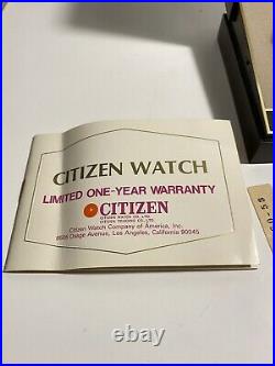 Citizen Time-Track 30-0055 Ana-Digi Timer mesh original band Collectible Watch