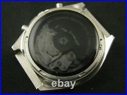 Classic SEIKO TIME SONAR Chronograph 7015-6010 Function and Nice Collection