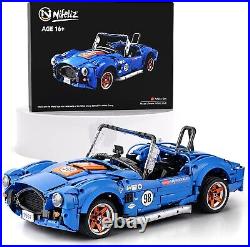 Cobra Sports Car, Iconic Rodster Model Toy, Collectible Building Set for Adult