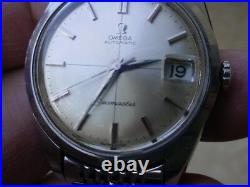 Collectible Omega Seamaster 166010 Cross Hair Dial. Beads Of Rice Bracelet