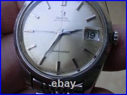 Collectible Omega Seamaster 166010 Cross Hair Dial. Beads Of Rice Bracelet