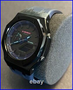 Custom G-Shock GA2100 Watch, Luxury Casioak Handmade Collectible