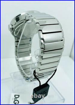 D&G Men's DW0209 Codename Collection Chronograph Black Dial Watch