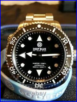 Deep Blue Master 1000 Gen2 44mm Automatic Bracelet Diver Collection