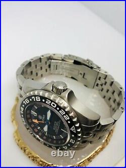Deep Blue Master 2000 GMT Diver 46mm Collection 7.5'' EXTRA 1 LINK BEAUTIFUL