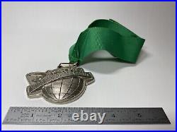 Disney's Wide World Of Sports ESPN Silver Tone 2nd Place Medal COLLECTORS ONLY