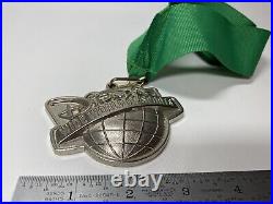 Disney's Wide World Of Sports ESPN Silver Tone 2nd Place Medal COLLECTORS ONLY