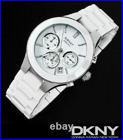 Dkny Sexy Ladies Luxury White Ceramic Collection Watch Ny4912