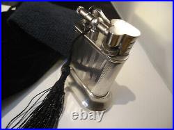 Dunhill Unique SPORTS TABLE Petrol Lighter Silver Plated