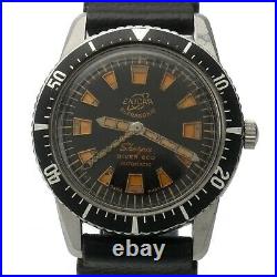 ENICAR Sherpa Diver 600 Ultrasonic Incorrect Bezel Running Collectible Watch