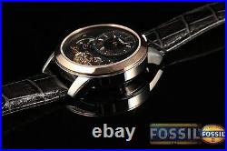 Fossil Men's Twist Luxury Skeleton Collection Rose Gold Watch Me1125