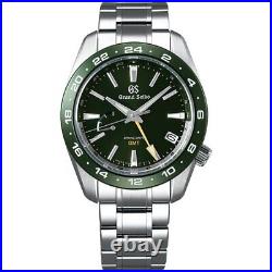 GRAND SEIKO SBGE257 Sports Collection Spring Drive GMT CeramicBezel green Wr