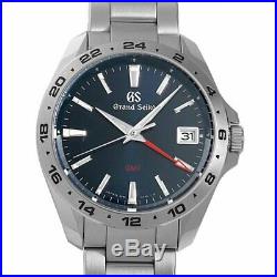 GRAND SEIKO SPORT COLLECTION SBGN005 9F Quartz GMT Men's Blue Watch GS198YA