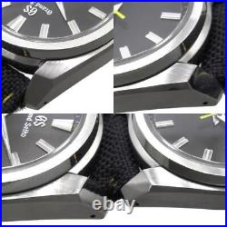 GS Grand Seiko Sports Collection SBGV243 Quartz 9F82-0AL0 Black Dial Mens Watch