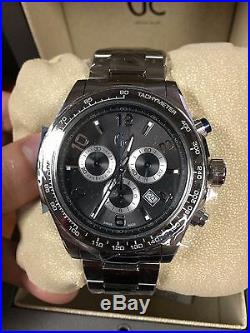 GUESS COLLECTION GC $700 Men's Swiss made Stainless Chronograph Watch (BNIB)