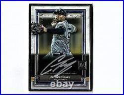 Gleyber Torres NY Yankees 2020 Topps Museum Collection Silver Frame Auto 15/15