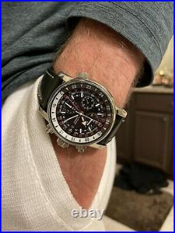 Gorgeous Collectible Glycine Airman Chrono 08 Ref 3876 Limited Edition 500 Only