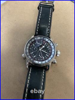 Gorgeous Collectible Glycine Airman Chrono 08 Ref 3876 Limited Edition 500 Only
