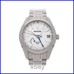 Grand Seiko Heritage Collection Spring Drive GMT Auto Steel Mens Watch SBGE249