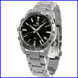 Grand Seiko Sport Collection SBGN027 GMT 9F Quartz Watch Black Dial 39mm Men's