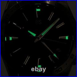 Grand Seiko Sport Collection SBGN027 GMT 9F Quartz Watch Black Dial 39mm Men's
