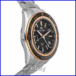 Grand Seiko Sport Collection Spring Drive GMT LE Steel Gold Mens Watch SBGE251