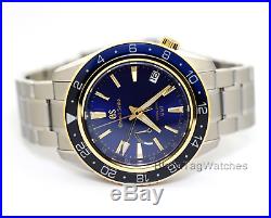 Grand Seiko Sport Collection Spring Drive GMT SBGE248 Steel Gold Mens Watch