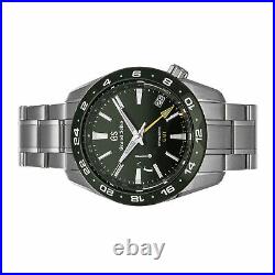 Grand Seiko Sport Collection Spring Drive GMT Steel Auto 40.5mm Mens SBGE257