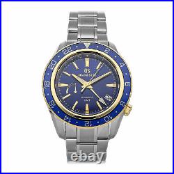 Grand Seiko Sport Collection Spring Drive GMT Steel Gold Auto 44mm Mens SBGE248