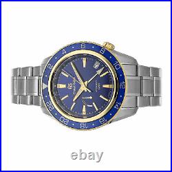 Grand Seiko Sport Collection Spring Drive GMT Steel Gold Auto 44mm Mens SBGE248