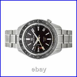 Grand Seiko Sport Collection Spring Drive GMT Steel Mens Bracelet Watch SBGE245