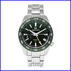 Grand Seiko Sport Collection Spring Drive GMT Steel Mens Bracelet Watch SBGE257