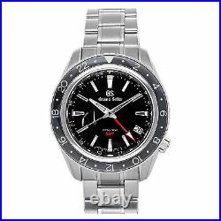 Grand Seiko Sport Collection Spring Drive GMT Steel Mens Watch Date SBGE201