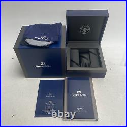 Grand Seiko Sport Collection Steel Quartz Mens 40mm Bracelet Watch SBGN019