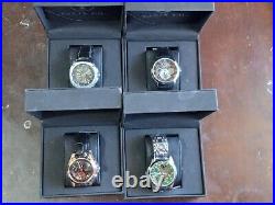 Great Collection of 4 Talis Co luxury watches withStorage/Gift Boxes