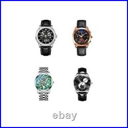 Great Collection of 4 Talis Co luxury watches withStorage/Gift Boxes