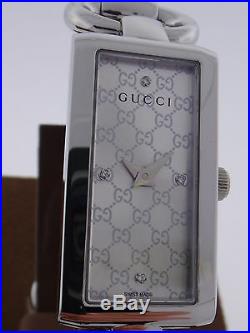 Gucci Tornabuoni Collection Stainless Steel Bangle Ladies Watch YA119507