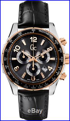 Guess Collection GC Men's Sport Chronograph Tachymeter Black Watch X51003G5S