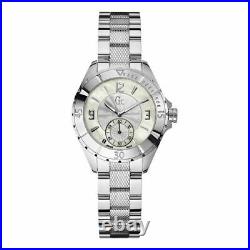 Guess Collection GC Women's Sport Stainless Steel Mother-of-Pearl 34mm Watch