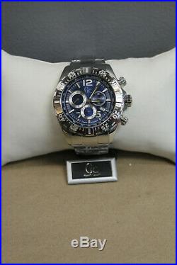 Guess Collection Men's Blue 45 mm Dial Stainless Steel Watch