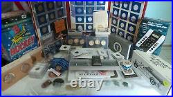 HUGE 21 lb. JUNK DRAWER Lot SILVER Coins SPORTS Cards FDC. CASINO Chips