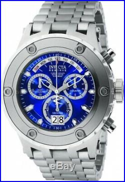 INVICTA 1564 Subaqua Reserve Collection Chronograph Blue Men's Watch NWT RARE