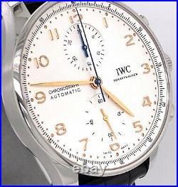 IWC PORTUGIESER CHRONOGRAPH 2020 Collection 41 mm Watch IW371604 BRAND NEW