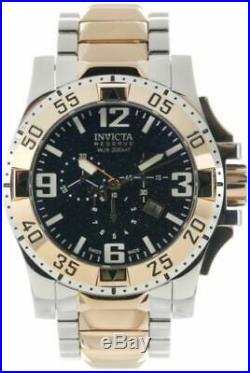 Invicta 0204 Mens Reserve Collection Excursion Chronograph Stainless Steel Watch